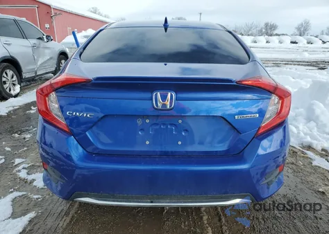 2020 Honda Civic Touring from USA, damaged, VIN 2HGFC1F95LH100643